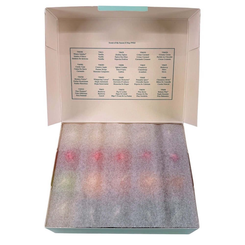 PartyLite Scents of the Season 20 Votive Candle Gift Set P9565 Holiday Sampler - Picture 5 of 9